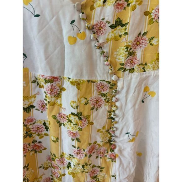 For Love and Lemons Savannah Wrap Mini Dress, $298 Large - Picture 6 of 11